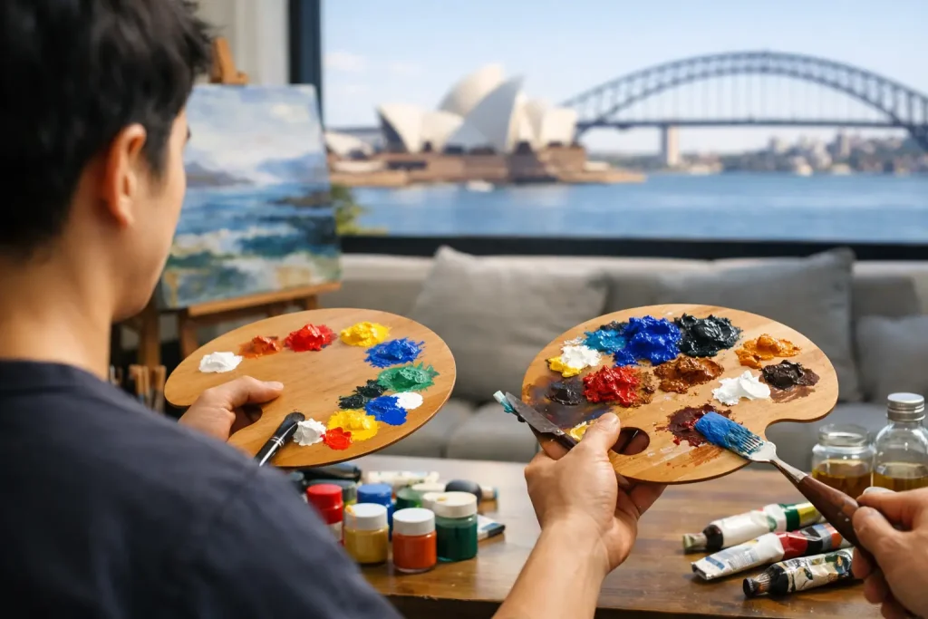 Acrylic vs Oil Paint for Your Sydney Home