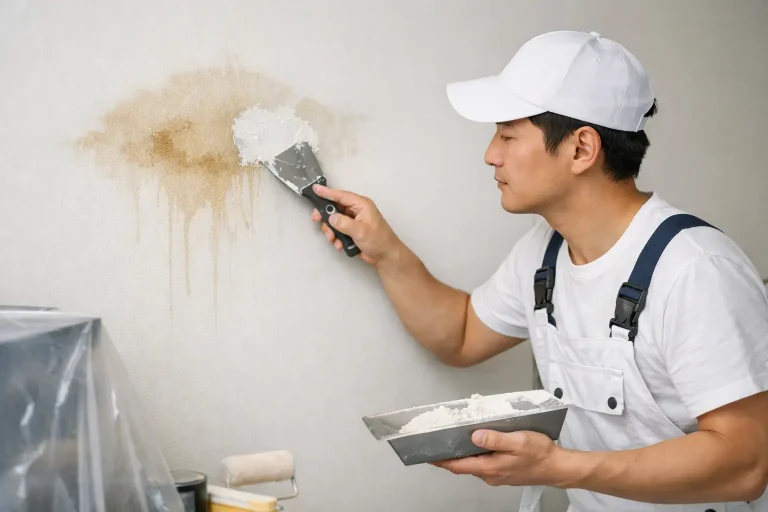 Can Painters Repair Water Stains on Walls?