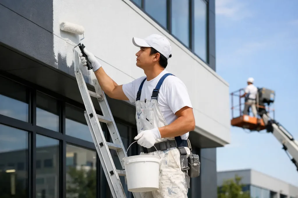 How to Paint a Commercial Building Properly