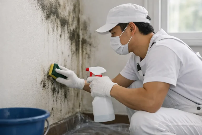 How to Remove Mould Before Painting Walls