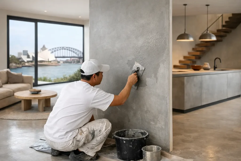 Microcement Sydney for Refined Modern Homes