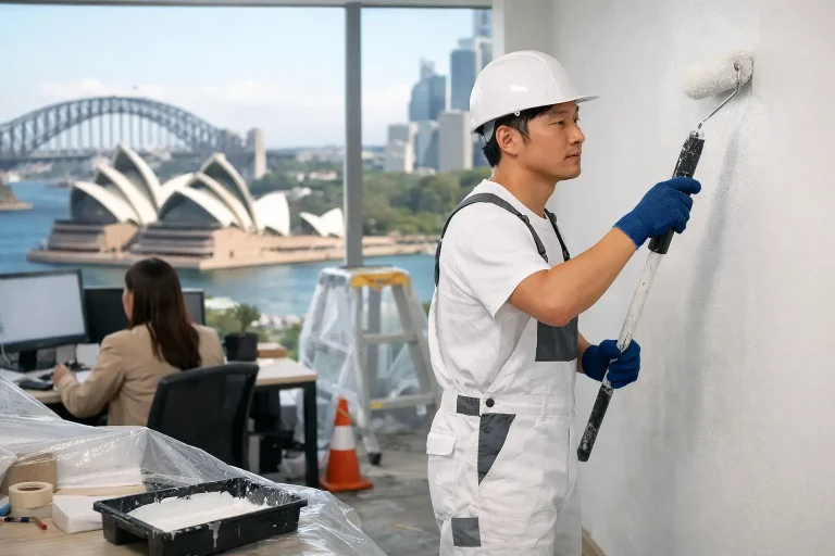 Painting Occupied Workplace Guide for Sydney Sites