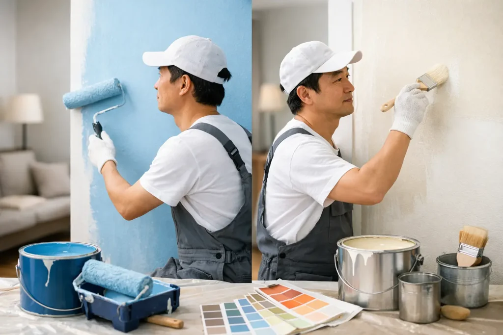 Water Based Versus Enamel Paint for Your Home